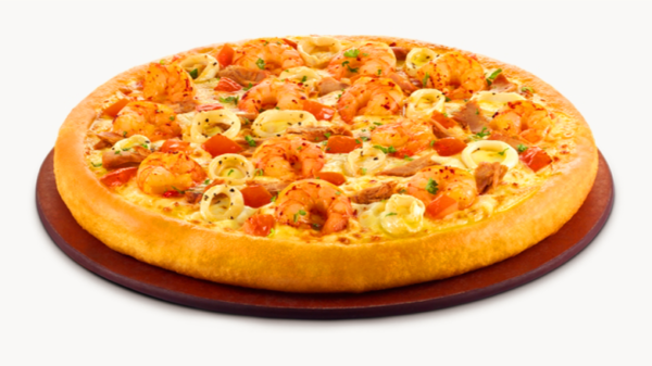 Jaffna special chillie prawn pizza medium [1-2 People]