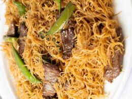 Beef rice noodles