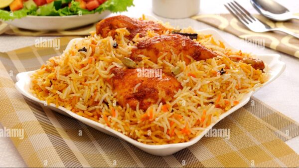 Chicken biriyani