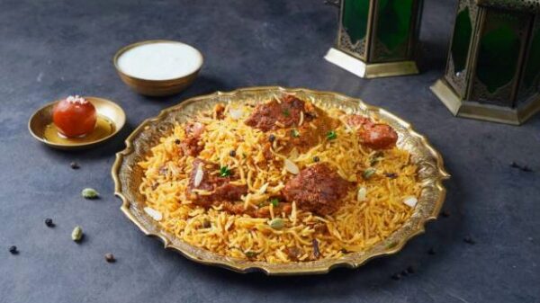 Beef biriyani