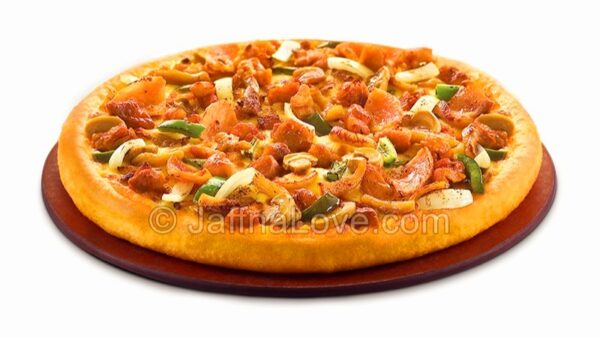 Jaffna special sea food pizza large [2-4 People]