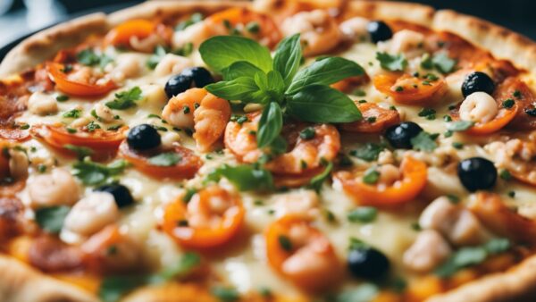 Italian special sea food pizza large [2-4 People]