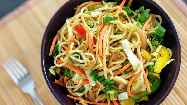 Vegetable noodles